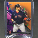 2021 TOPPS FINEST - ORANGE REFRACTOR - J.D. MARTINEZ - #48 - #'D/25