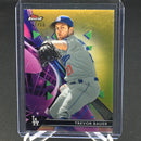 2021 TOPPS FINEST - GOLD REFRACTOR - T. BAUER - #114 - #'D/50