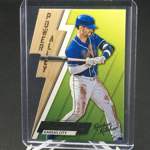 2019 PANINI LEATHER AND LUMBER - POWER ALLEY - W. MERRIFIELD - #PA-4 - DIE CUT