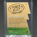 2019 PANINI LEATHER AND LUMBER - POWER ALLEY - W. MERRIFIELD -