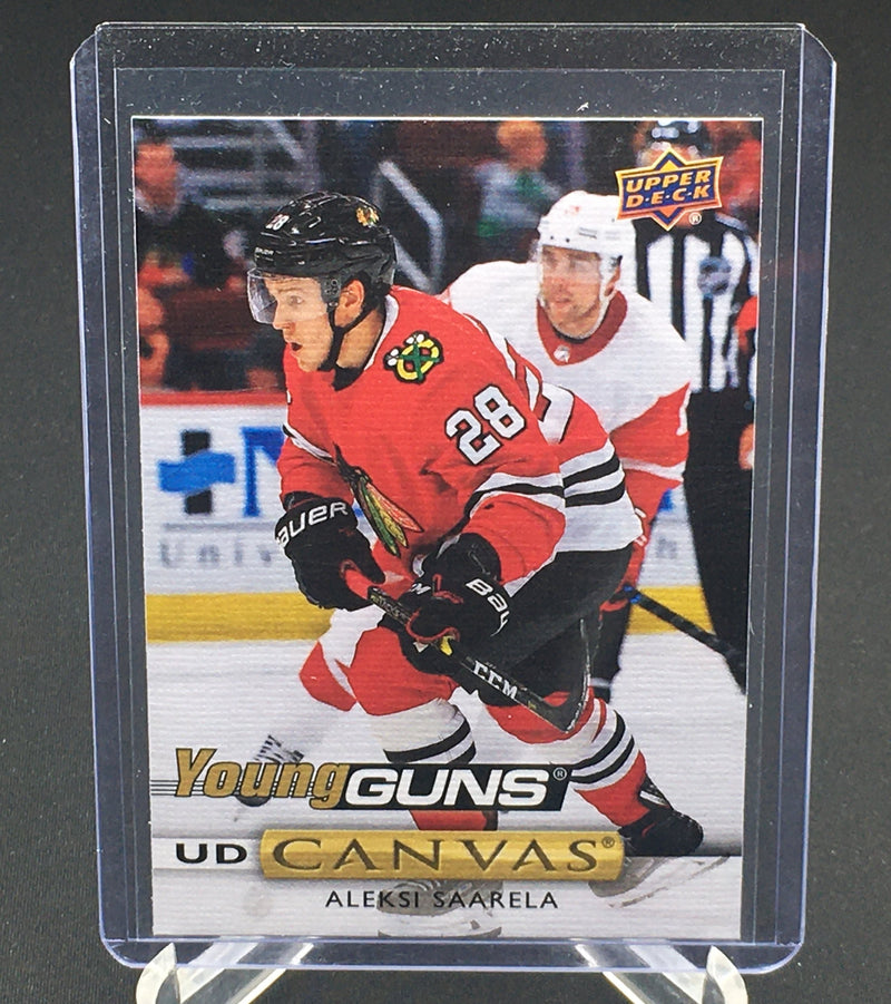 2019 UPPER DECK SERIES ONE - CANVAS - YOUNG GUNS - A. SAARELA -