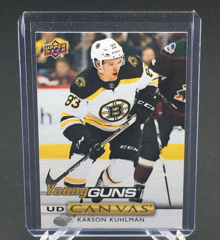 2019 UPPER DECK SERIES ONE - UD CANVAS - YOUNG GUNS - K. KUHLMAN - #C107 - RC