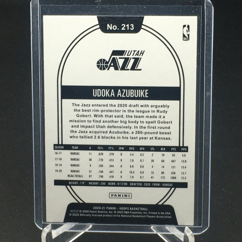2020 PANINI HOOPS - U. AZUBUIKE -