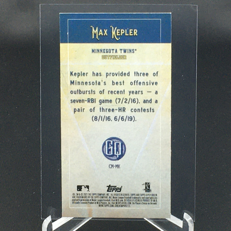 2021 TOPPS GYPSY QUEEN - CAPTAIN MINI - M. KEPLER -