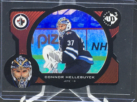 2020 UPPER DECK EXTENDED SERIES - C. HELLEBUYCK - #UD3-14 - #'D/1000 - DIE CUT