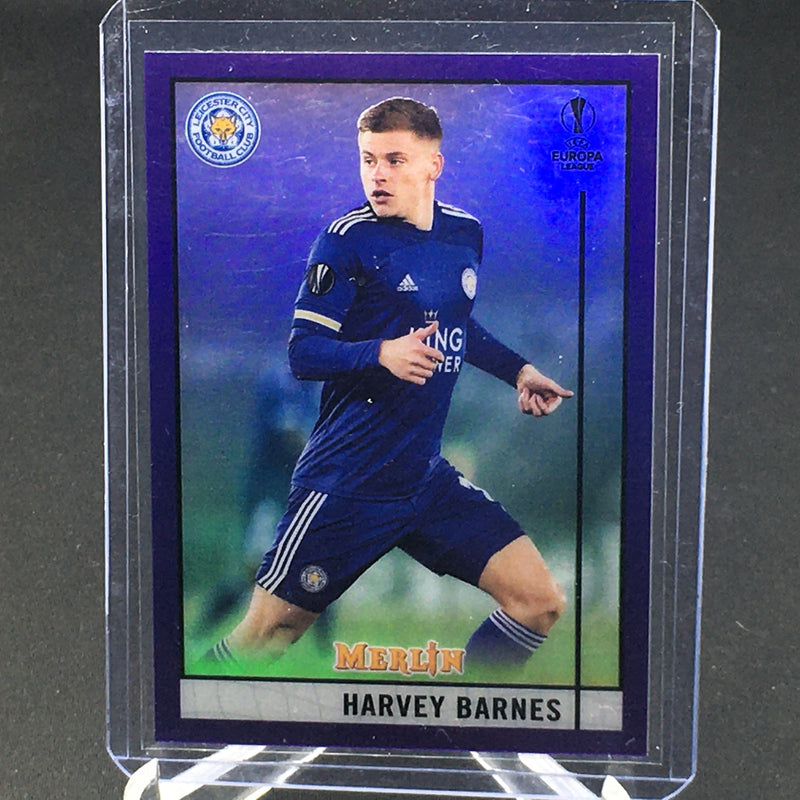 2020 TOPPS MERLIN UEFA EUROPA LEAGUE - PURPLE REFRACTOR - H. BARNES - #84 - #'D/299