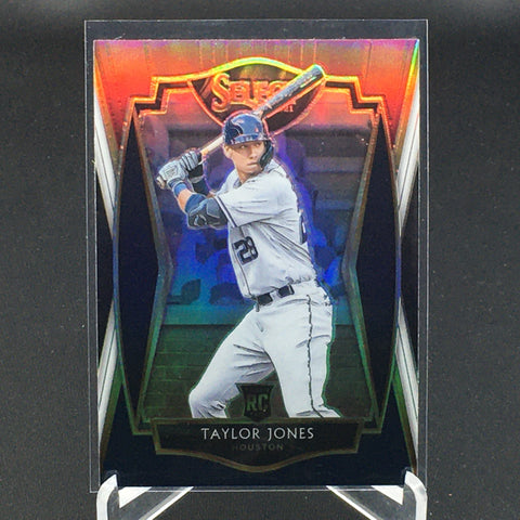 2021 PANINI SELECT - RED, WHITE & BLUE PRIZM - T. JONES - #185 - RC