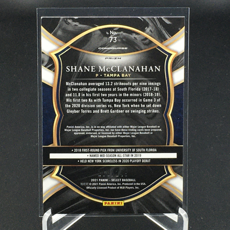 2021 PANINI SELECT - BLUE PRIZM - S. MCCLANAHAN - #73 - #'D/149 - RC