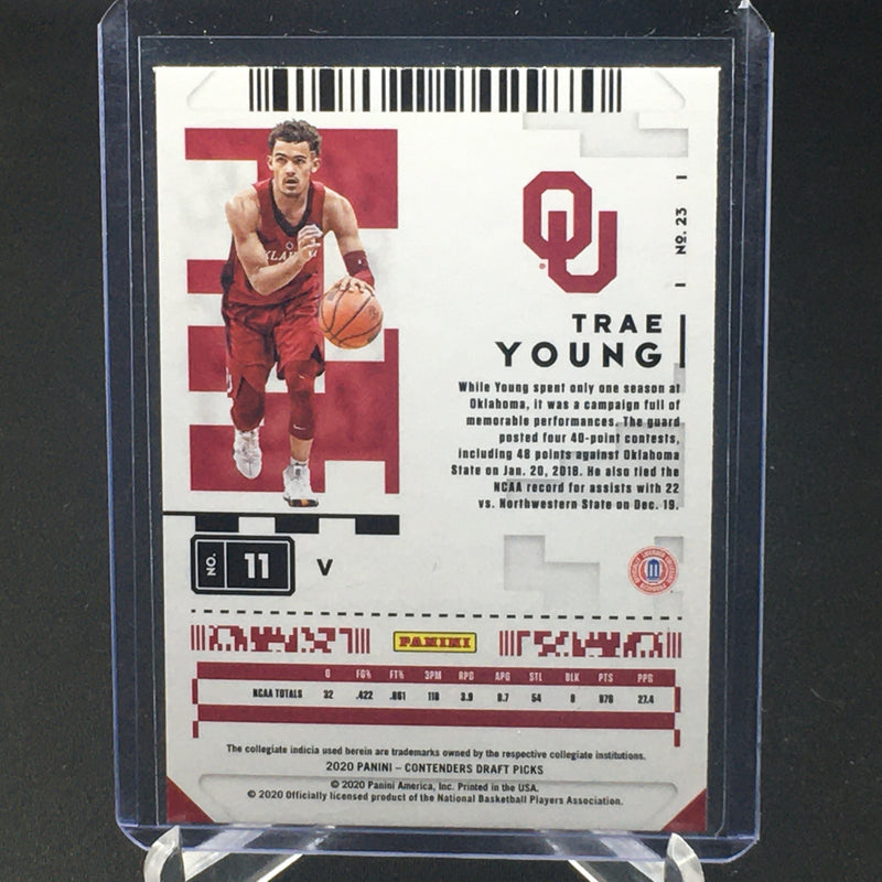 2020 PANINI CONTENDERS DRAFT PICKS - PROSPECT TICKET - #T. YOUNG - #23