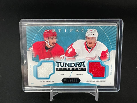 2015 UPPER DECK ARTIFACTS - TUNDRA TANDEMS - SINGLES - DUAL RELIC - #'D/399