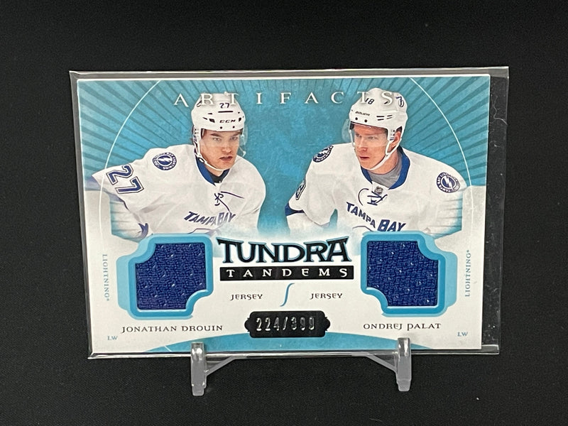 2015 UPPER DECK ARTIFACTS - TUNDRA TANDEMS - SINGLES - DUAL RELIC -