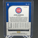 2019 PANINI HOOPS PREMIUM STOCK - RED FLASH PRIZM - J. HENSON -