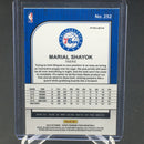 2019 PANINI HOOPS PREMIUM - SILVER FLASH PRIZM - M. SHAYOK -