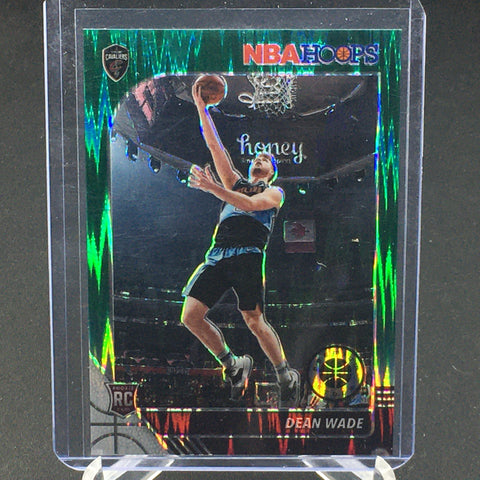 2019 PANINI HOOPS PREMIUM STOCK - GREEN FLASH PRIZM - D. WADE - #256 - #'D/99 - RC