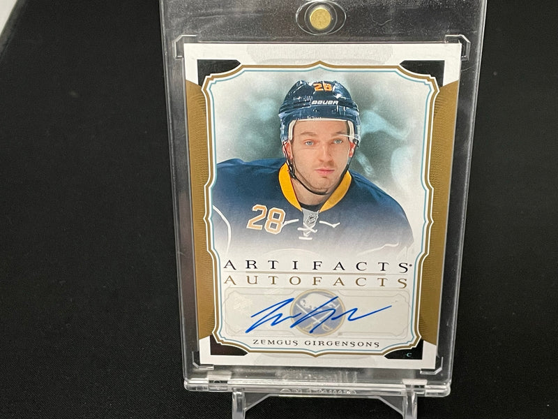 2015 UPPER DECK ARTIFACTS - AUTOFACTS - Z. GIRGENSONS -