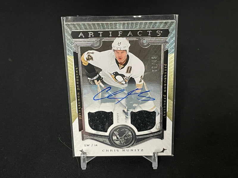 2015 UPPER DECK ARTIFACTS - C. KUNITZ - #23 - #'D/49 - DUAL RELIC - AUTOGRAPH