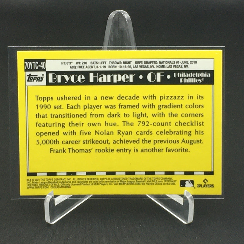 2021 TOPPS - 70 TOPPS - B. HARPER -