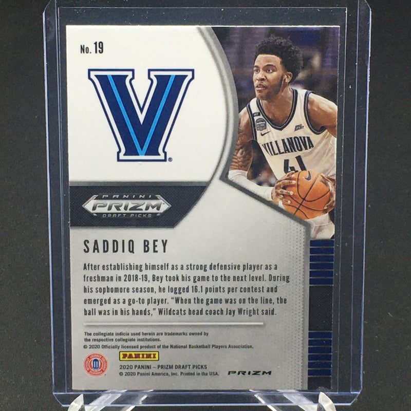 2020 PANINI PRIZM DRAFT PICKS - SILVER DISCO PRIZM - S. BEY -