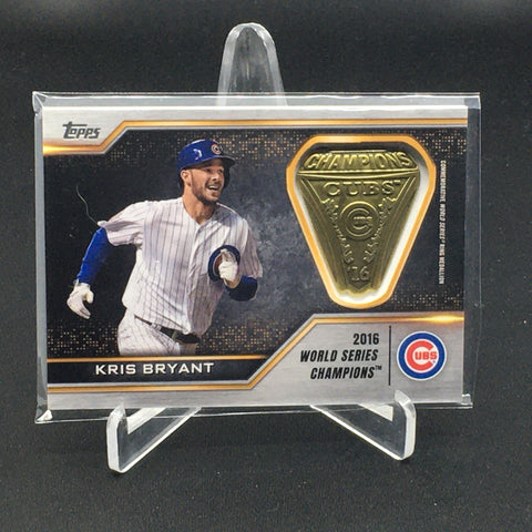 2021 TOPPS SERIES TWO - WORLD SERIES CHAMPIONS - K. BRYANT - #WSR-KB - RING RELIC