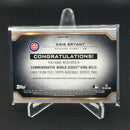 2021 TOPPS SERIES TWO - WORLD SERIES CHAMPIONS - K. BRYANT -