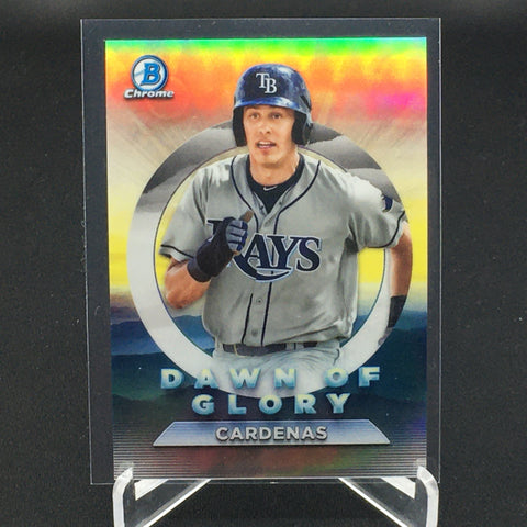 2020 TOPPS BOWMAN CHROME - DAWN OF GLORY - R. CARDENAS - #DG-9