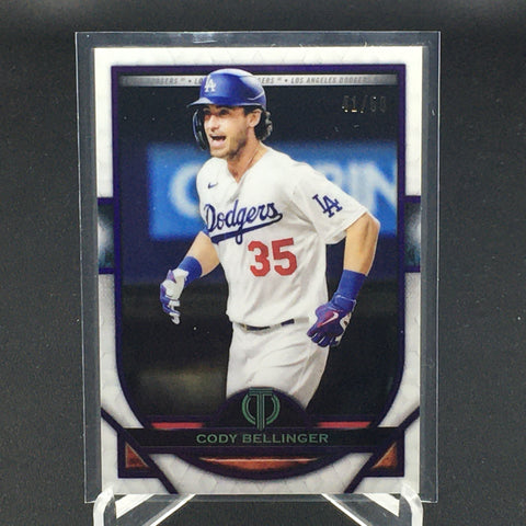 2021 TOPPS TRIBUTE - PURPLE PARALLEL - C. BELLINGER - #35 - #'D/50