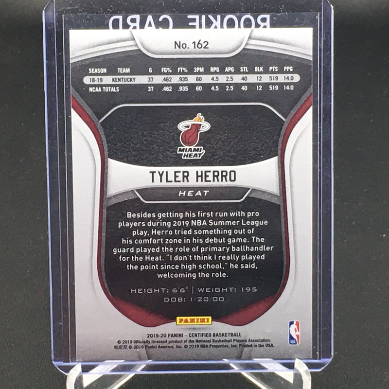 2019 PANINI CERTIFIED - BLUE MIRROR - T. HERRO -