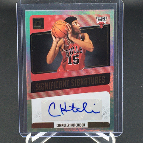 2018 DONRUSS - SIGNIFICANT SIGNATURES - C. HUTCHISON - #SS-CHS - AUTOGRAPH