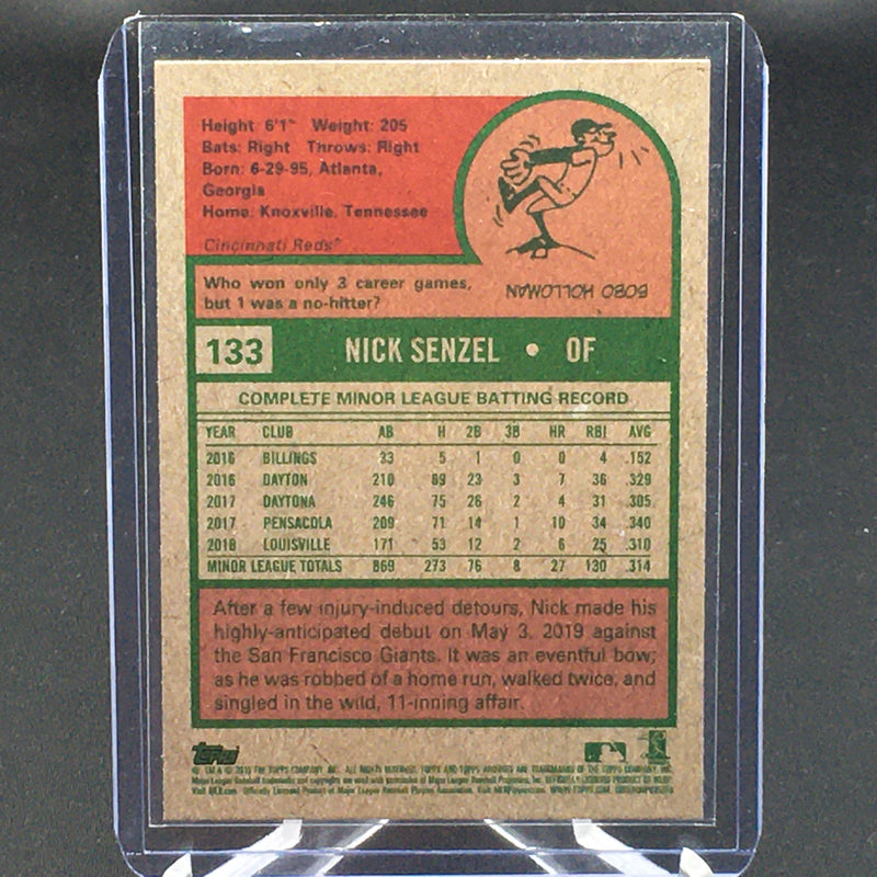 2019 TOPPS ARCHIVES - N. SENZEL -