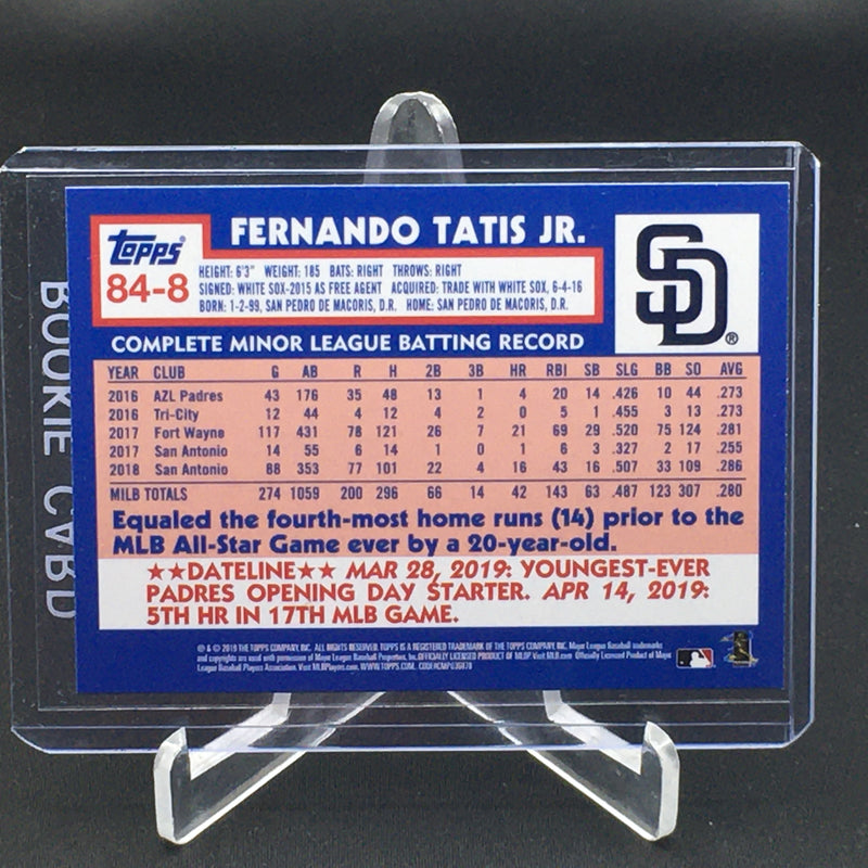 2019 TOPPS - 35TH ANNIVERSARY - F. TATIS JR. -