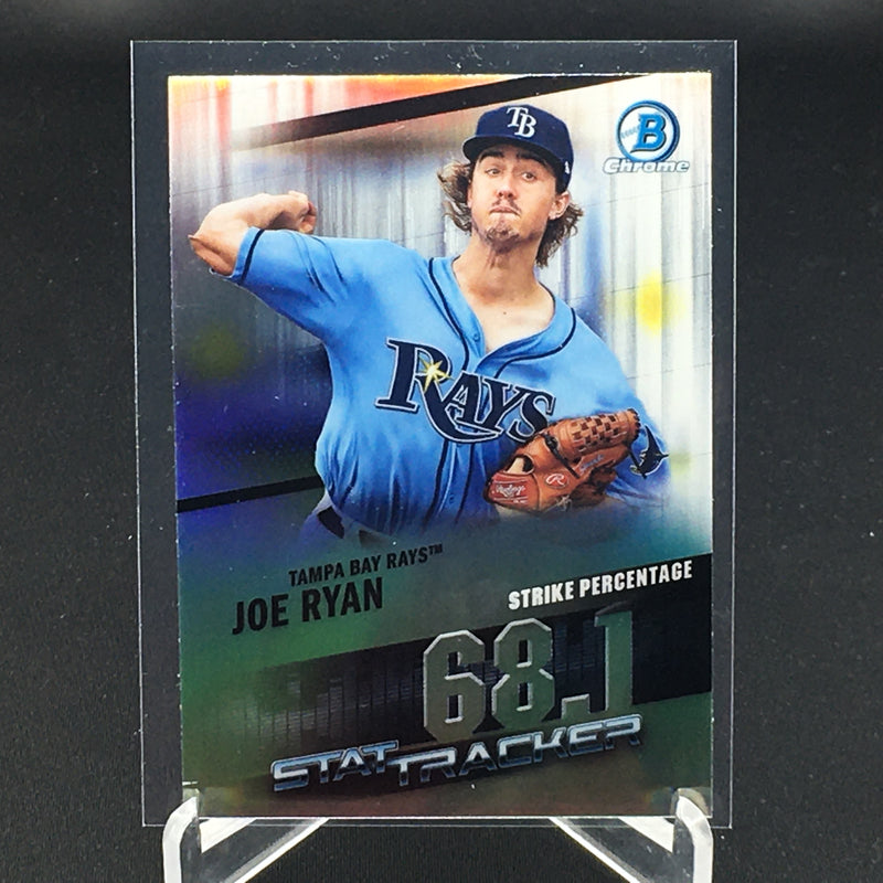 2020 TOPPS BOWMAN CHROME - STAT TRACKER - J. RYAN -