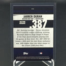 2020 TOPPS BOWMAN CHROME - STAT TRACKER - J. DURAN -