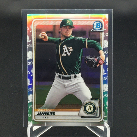 2020 TOPPS BOWMAN CHROME - REFRACTOR - D. JEFFERIES - #BCP-153 - #'D/499