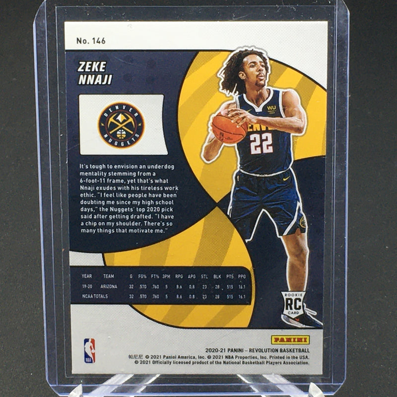 2020 PANINI REVOLUTION - Z. NNAJI -