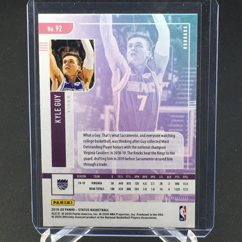 2019 PANINI STATUS - PINK - K. GUY -