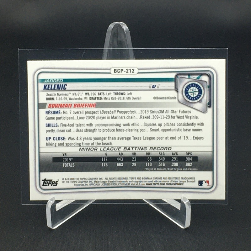 2020 TOPPS BOWMAN CHROME - J. KELENIC -