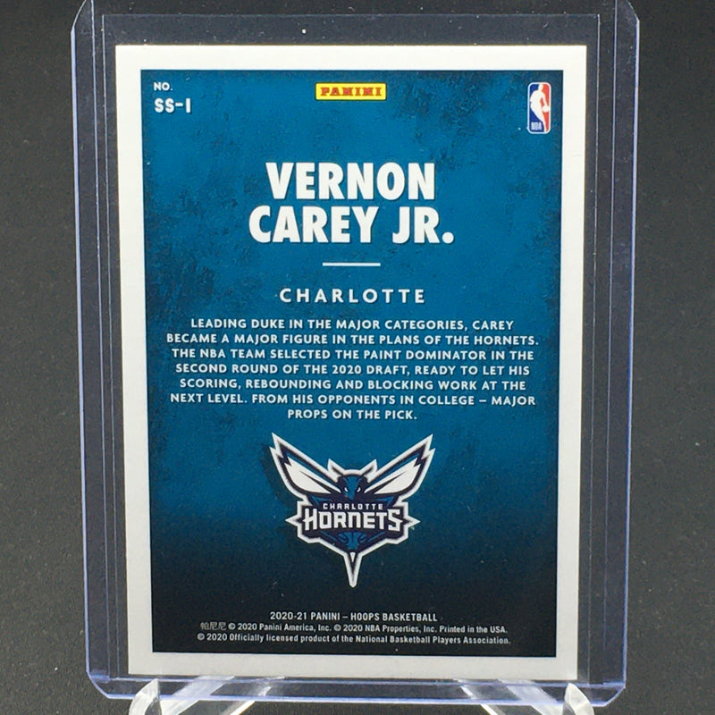 2020 PANINI HOOPS - NOW PLAYING - V. CAREY JR. -