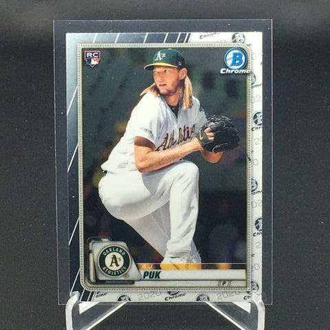2020 TOPPS BOWMAN CHROME - A.J. PUK - #34 - RC