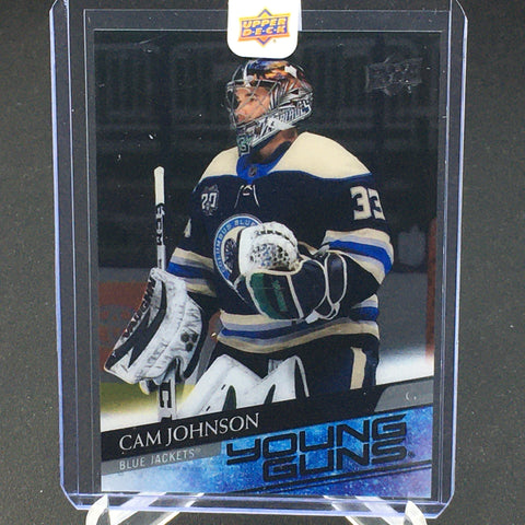 2020 UPPER DECK EXTENDED SERIES - CLEAR CUT - YOUNG GUNS - C. JOHNSON - #712 - RC