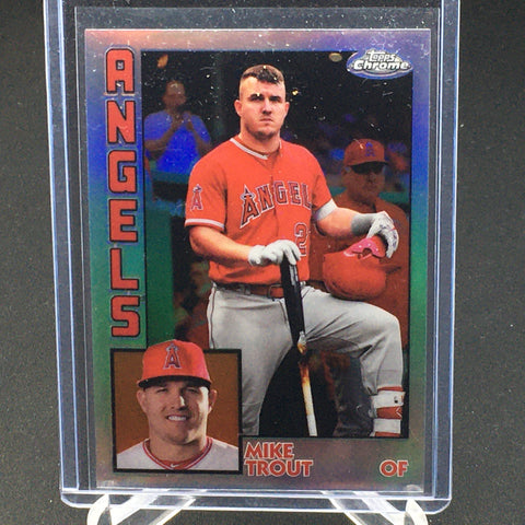 2019 TOPPS CHROME - M. TROUT - #84TC-17