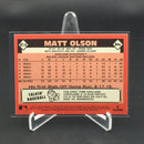 2021 TOPPS CHROME - 35TH ANNIVERSARY - M. OLSON -