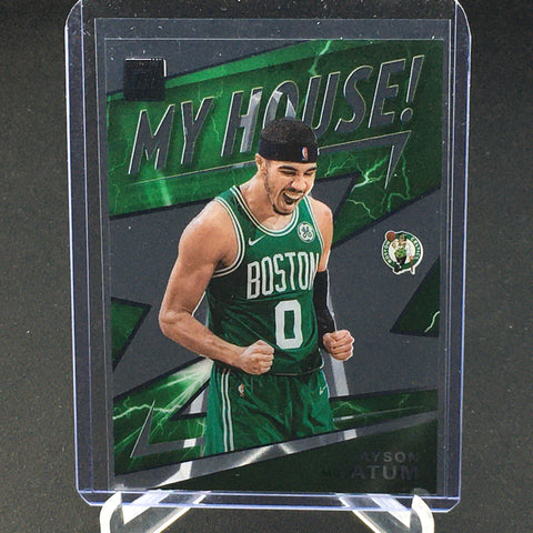 2019 PANINI CLEARLY DONRUSS - MY HOUSE - J. TATUM - #5