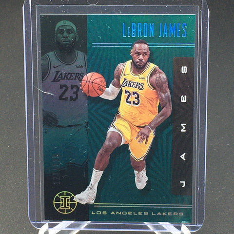 2019 PANINI ILLUSIONS - TEAL - L. JAMES - #20 - #'D/125