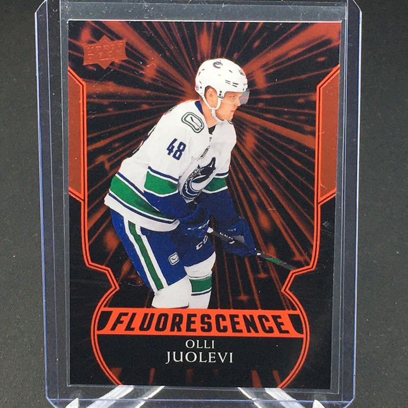2020 UPPER DECK SERIES TWO - RED FLUEROESCENCE - O. JUOLEVI -