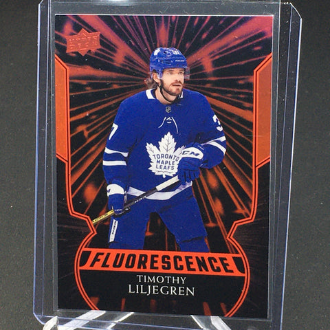 2020 UPPER DECK SERIES TWO - RED FLUORESCENCE - T. LILJEGREN - #F-28