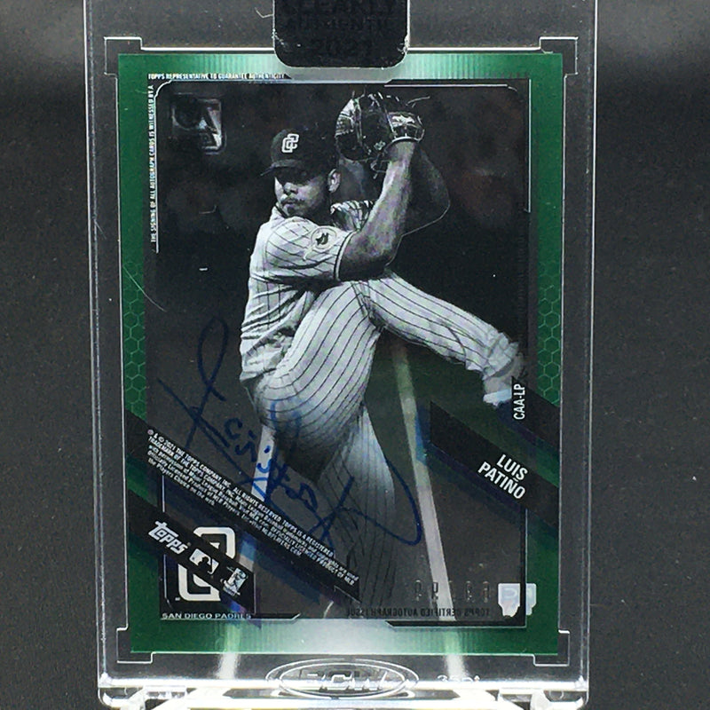 2021 TOPPS CLEARLY AUTHENTIC - L. PATINO - #CAA-LP - #'D/99 - AUTOGRAPH - GREEN - RC