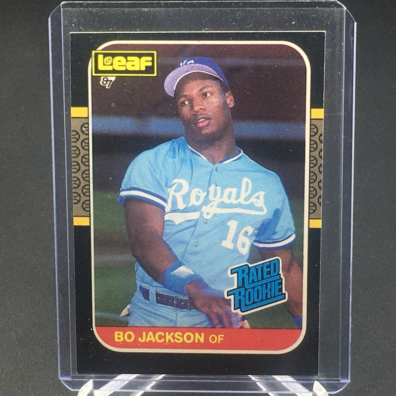 1987 LEAF - RATED ROOKIE - B. JACKSON -