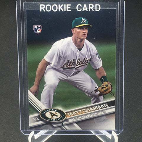 2017 TOPPS UPDATE SERIES - M. CHAPMAN - #US4 - RC