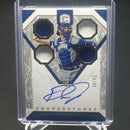 2019 PANINI CORNERSTONES - D. JANSEN - #5 - #'D/99 - QUAD JERSEY - AUTOGRAPH - RC