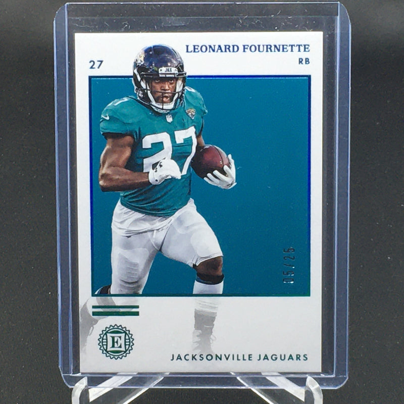 2019 PANINI ENCASED - L. FOURNETTE - #48 - #'D/25